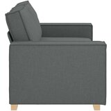 vidaXL Dvosed Temno siv 140 cm blago | Shoptok.si