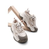 Marjin Women's High-Sole Sneaker Lace-Up Sneakers Virez Beige. | Shoptok.si