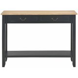  Konzolni stol crni 110 x 35 x 80 cm drveni | Eponuda.com