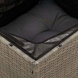  10-dijelni set vrtnih sofa od poliratana s jastucima sivi | shoptok.hr