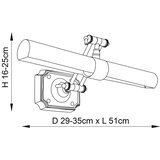 Endon 69833 - Osvetljenje za slike WINCHESTER 2xE14/6W/230V 51 cm mesing | Eponuda.com