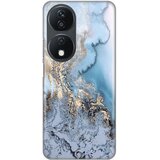  torbica silikonska print za honor X7b blue gold marble Cene