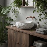 REA Bath Nadgradni umivaonik Mika Ivory | shoptok.hr