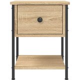  Noćni ormarići 2 kom boja hrasta 34x35,5x45cm konstruirano drvo | shoptok.hr