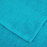 vidaXL Premium brisače 10 kos turkizna 50x100 cm 600 gsm 100 % bombaž | Shoptok.si