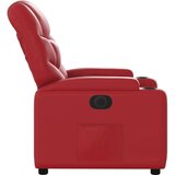  Električni naslanjač rdeče umetno usnje | Shoptok.si