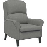  Fotelja Tamno siva 76 x 94 x 102 cm Mikrofibra | shoptok.hr
