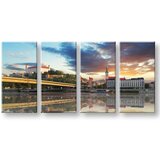  Slike na platnu 4-delne SLOVAČKA SK021E41 (moderne slike na) | shoptok.hr