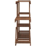  Stalak za cvijeće 110 x 25 x 73 cm od masivne jelovine | shoptok.hr