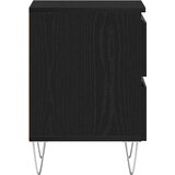  Noćni ormar Crni hrast 40 x 35 x 50 cm Konstruirano drvo | shoptok.hr