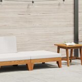  Modularni tabure s krem bijelim jastukom masivno bagremovo drvo | shoptok.hr