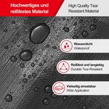 WOLTU okrogla solarna zaščitna ponjava za bazen z jekleno vrvjo in aluminijastimi sponkami - premer 420 cm | Shoptok.si