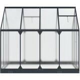  Vrtni staklenik s vratima Antracit 183,5 x 243,5 x 207 cm | shoptok.hr