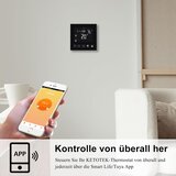 KETOTEK pametni wifi termostat za plinski kotel in talno ogrevanje z aplikacijo odprta embalaža | Shoptok.si