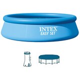 Intex porodični bazen za dvorište sa pumpom i prekrivačem 305x76cm 28122NP/28021 Cene