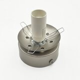  Plafonsko svetlo ELIAS 1xE14/5W/230V Ø 13 cm matni hrom/prozirno staklo | Eponuda.com