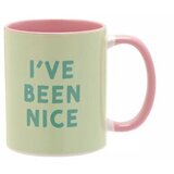 Widdop & Co. the Seasonal Gift - Šolja - I've been nice, Pink handled Cene