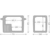 Dometic CFF 45 Kompresorska hladilna 44 skrinja 12/230V, litrov 97000150806 | Shoptok.si