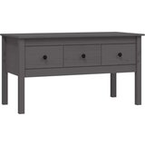  Stolić za kavu sivi 102x49x55 cm od masivne borovine | shoptok.hr