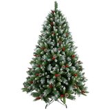  Novogodišnja jelka Snežna sa šišarkama i bobicama 180 cm 220028 | ePonuda.com