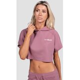 GymBeam Women‘s Relay Cropped Hoodie Haze S Cene