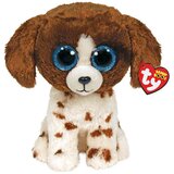 Ty Beanie Boos MUDDLES - rjavo/bel pes (15 cm) Cene