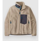 Patagonia Classic Retro-X Fleece Jakna natural w / smolder blue | Shoptok.si