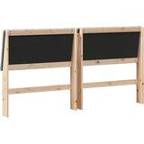  Tapecirani uzglavlje Tamno siva 200 cm Čvrsto borovo drvo | shoptok.hr