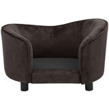  Sofa za pse smeđa 69 x 49 x 40 cm plišana | shoptok.hr