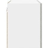  Viseča omarica z vrati Riga Beton sivo in bela 50 x 31 x 40 cm, (5000091900) | Shoptok.si