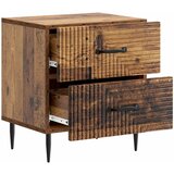  Noćni ormar s ladicama 2 pcs Staro drvo 43 x 34,5 x 47,5 cm | Eponuda.ba