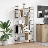  Polica Sonoma hrast 75 x 30 x 156 cm Konstruirano drvo | shoptok.hr