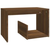  Bočni stolić smeđa boja hrasta 59x36x38 cm konstruirano drvo | Eponuda.ba