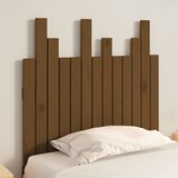 Zidno uzglavlje boja meda 82,5x3x80 cm masivna borovina | shoptok.hr