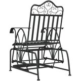  Klupa za ljuljanje 61 cm crna čelična | Eponuda.com