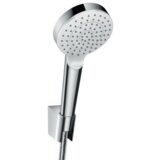 Hansgrohe Crometta 100 Chrome tuš set: ručni tuš sa 1 mlazom, držač za ručni tuš, Comfortflex 1250 crevo za ručni tuš 26690400 Cene