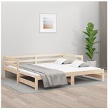  Dnevni krevet na izvlačenje bez madraca 80x200 cm | shoptok.hr
