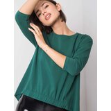 BASIC Feel Good Blouse-RV-BZ-5956.04-dark green | Shoptok.si