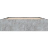  Kreveta boja betona 135 x 190 cm bračni | shoptok.hr