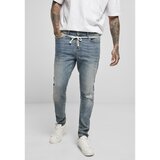 Urban Classics Slim Fit Drawstring Jeans Mid Heavy Destroyed Washed 30/32 Cene