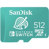 San Disk microSDXC za Nintendo Switch 512GB, do 100MB/s branja, 90MB/s pisanja, U3, C10, A1, UHS-1 | Shoptok.si
