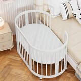 Bbo krevetac za bebe Bloom sa dušekom, Beli | Eponuda.com
