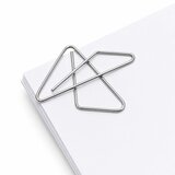  Metal Butterfly Cross Clips for Office Documents 64 mm 12 pcs. | shoptok.hr