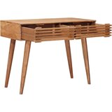  Stol s ladicama s pohranom Prirodna 100 x 48 x 76 cm | shoptok.hr