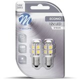 Mtech LED sijalica Sufitna C5W C10W SV8.5 9 x SMD5050 41 mm, 12 V, 2 komada, Bela Cene