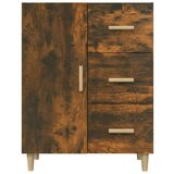  Komoda boja dimljenog hrasta 69 5x34x90 cm konstruirano drvo | shoptok.hr