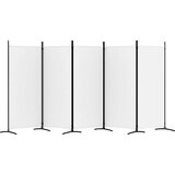 Sobna pregrada s 5 panela bijela 433x180 cm od tkanine | Eponuda.com