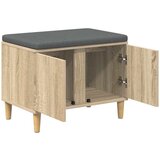  Haldna klop z blazino z vrati Sonoma hrast 60 x 38 x 46 cm, (5000155622) | Shoptok.si
