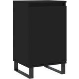 vidaXL Komode 2 kom crne 40 x 35 x 70 cm od konstruiranog drva | shoptok.hr