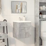  Kupaonski ormarić za umivaonik beton sivi 41x38,5x46 cm | shoptok.hr